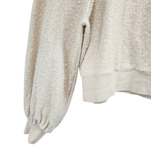 Free People Women's Found My Friend Textured Pullover Oversized Sweater - XS - Picture 5 of 9